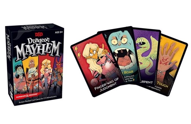 120 Cards Dungeon MayhemDungeons & Dragons Card Game2–4 Players 